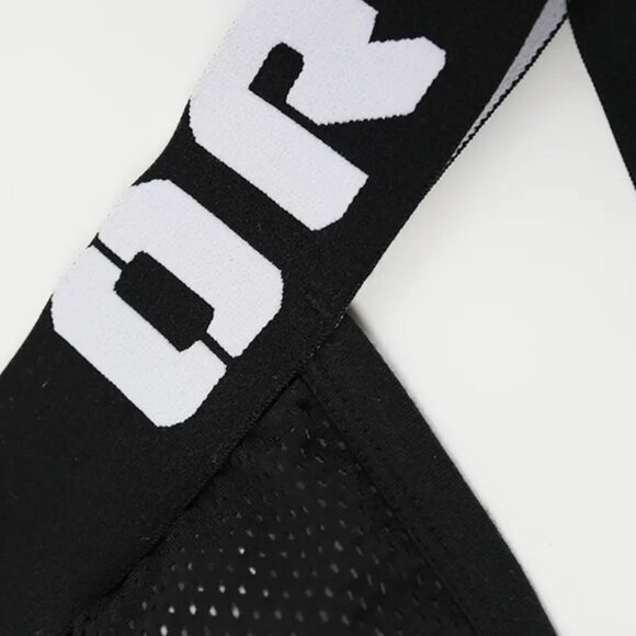 ORLVS Men's Black Sexy Low Waist Jockstrap Large - Picture 6 of 9